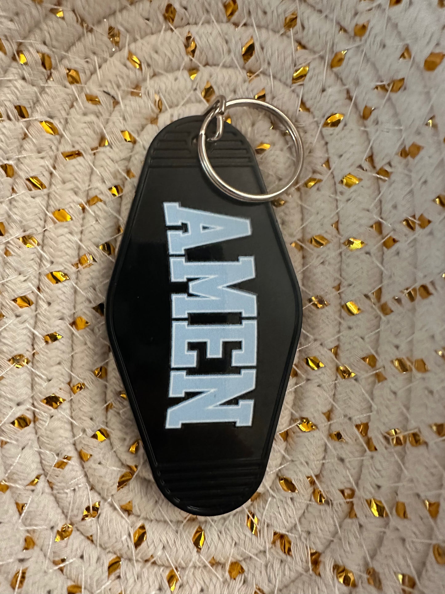 Motel Keychain