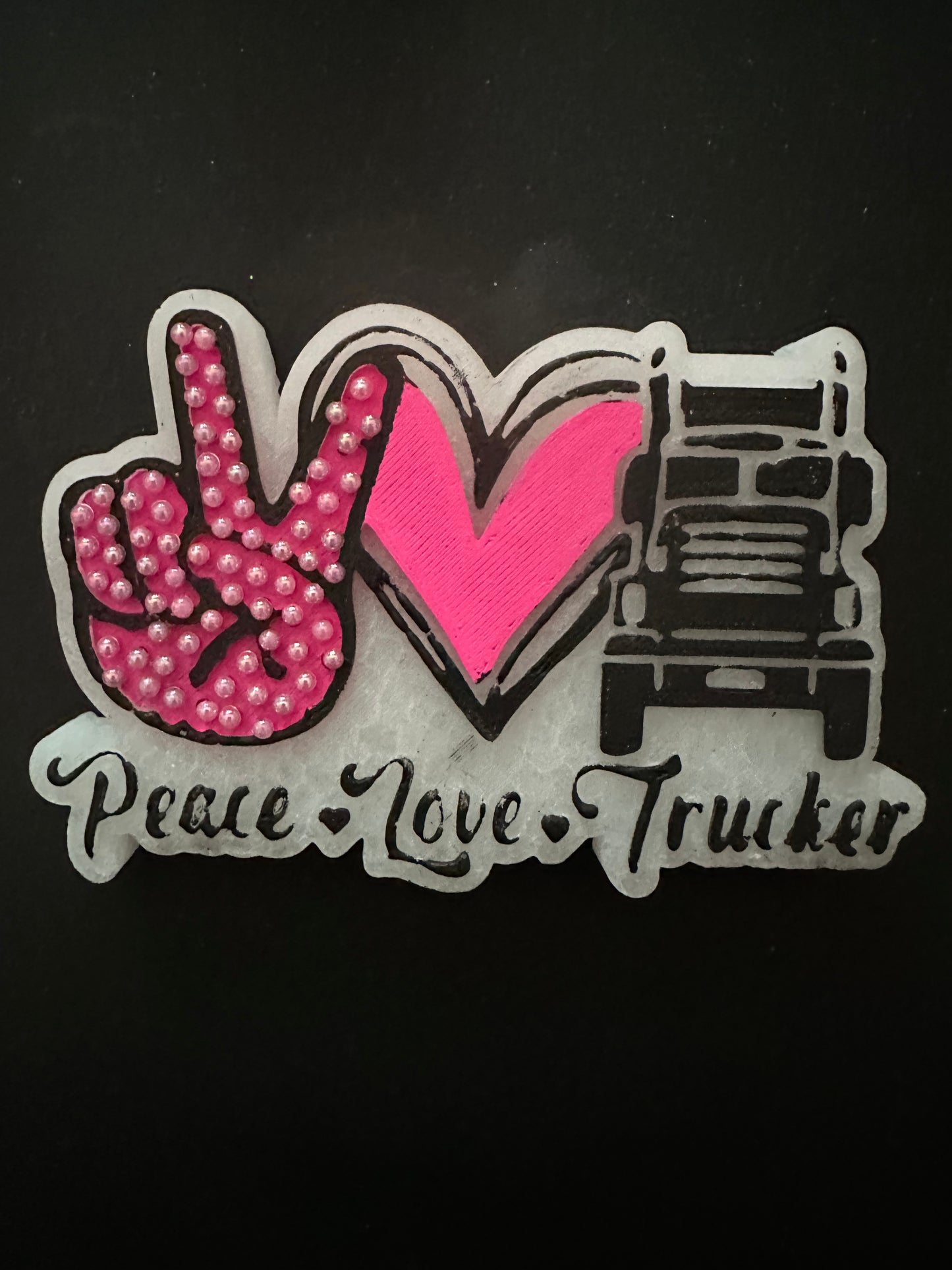 Peace Love Trucker